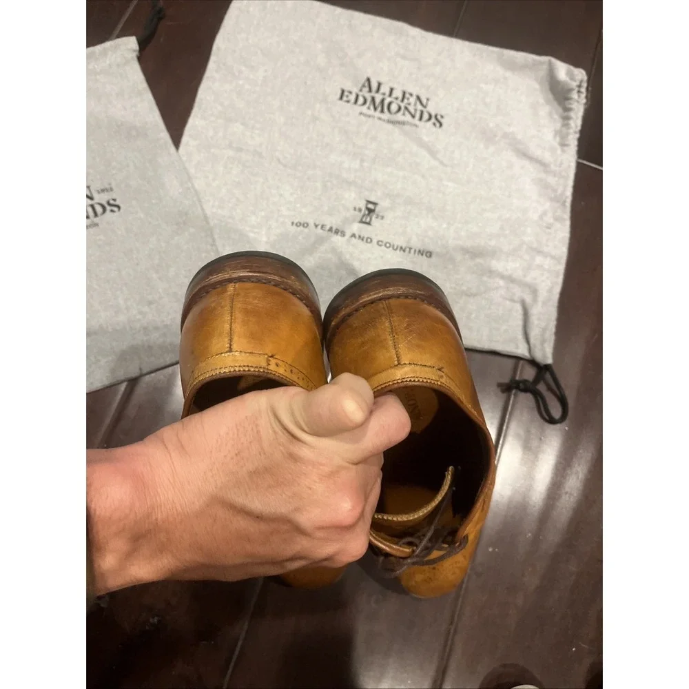 Allen Edmonds Port Washington Cornwallis Dress Shoe‎ Oxford Men's 10.5 3E Walnut